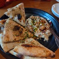 Hummus at Alvarado Street Brewery in Carmel-by-the-sea