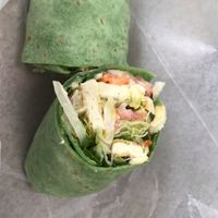 Tofu wrap was yum! at Eco Eats in Key Largo