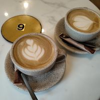 Kaffee mit Hafermilch at Little Wild Cafe Khaosok in Khlong Sok