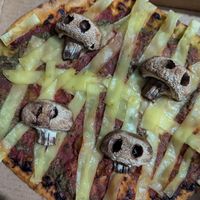 👻 🍕 at All Good Things Vegan in Paignton