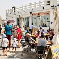 The venue at Circle Café - Kite Beach  in Dubai