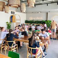 Interior at Circle Café - Kite Beach  in Dubai