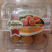 Biscuits with orange at Galatas Traditional Bakery  in Galata