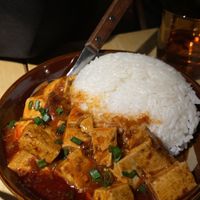   at chaochao. vegan food and natural wine bar in Beijing