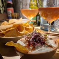  at chaochao. vegan food and natural wine bar in Beijing