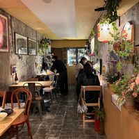  at chaochao. vegan food and natural wine bar in Beijing