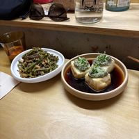   at chaochao. vegan food and natural wine bar in Beijing