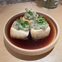 Xiang Xiang Crispy Tofu Cubes  at chaochao. vegan food and natural wine bar in Beijing