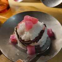 Rice pudding - nice consistency at chaochao. vegan food and natural wine bar in Beijing