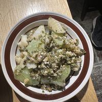   at chaochao. vegan food and natural wine bar in Beijing