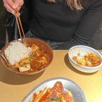   at chaochao. vegan food and natural wine bar in Beijing