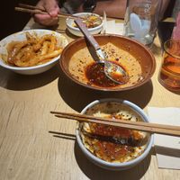   at chaochao. vegan food and natural wine bar in Beijing