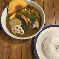  Vegetarian bowl with vegan soup base  at Markie Curry in Kutchan