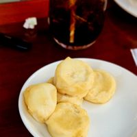 Tofu appetiser at Matty's Cafe in Samut Prakan