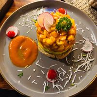 Vegan appetizer  at Tiki Limbo in Montanita