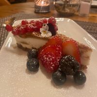 Biscoff cheesecake  at Northern Lights Village in Saariselkae