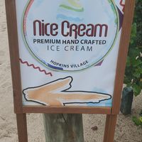 Sign at Nice Cream - Hopkins in Hopkins