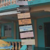 Outside the ice cream shop at Nice Cream - Hopkins in Hopkins