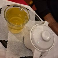 Green tea at Restaurant Curry Junction in Augsburg