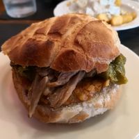 Hambueguesa vegana at Rekalde Taberna in San Sebastian