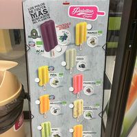 Vegan lollies and ice creams!! at Supermercado Unide Punta del Hidalgo in Tenerife