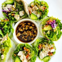 Fresh Rolls at Araya's Place in Los Angeles