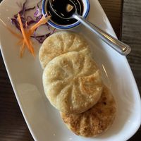  Vegetable Cakes  at Araya's Place in Los Angeles