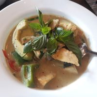 avocado curry at Araya's Place in Los Angeles