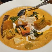 Pumpkin red curry at Araya's Place in Los Angeles