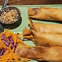 Cream cheese and tofu rolls at Araya's Place in Los Angeles