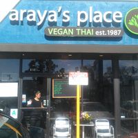 Outside Araya's Place at Araya's Place in Los Angeles