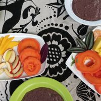 Delicious RAW food  at La Joya Del Sol in Perez Zeldon