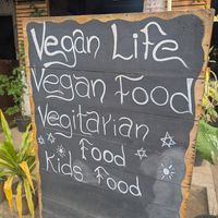 Clear statement at Jasmine Cafe and Sea Food Restaurant in Tangalle