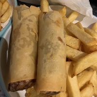 Vegan rolls  at The New Shangri-La in Dublin