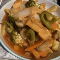 Sweet and sour saucee  at The New Shangri-La in Dublin