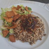 Mujadarah at Baraa Kitchen in Lisbon