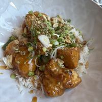Cauliflower mit Ginger Soya Sauce   at Rosmarin  in St Polten