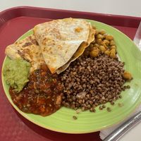 Vegan Quesadillas 🤩  at East Dining Hall - NYU in Abu Dhabi