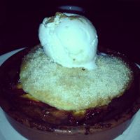 Peach Cobbler a la mode!  at Gracias Madre - WeHo in West Hollywood