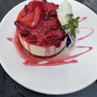 Strawberry “cheesecake " at Gracias Madre - WeHo in West Hollywood