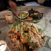 Nachos and chips/guacamole at Gracias Madre - WeHo in West Hollywood