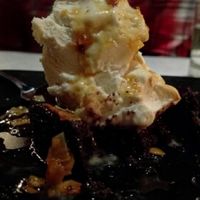 OMG brownie a la mode at Gracias Madre - WeHo in West Hollywood