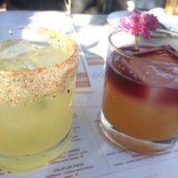 cocktail time! at Gracias Madre - WeHo in West Hollywood