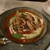 Tortilla soup  at Gracias Madre - WeHo in West Hollywood