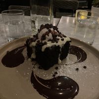 Chocolate olive oil cake  at Gracias Madre - WeHo in West Hollywood