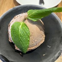 Chocolate ice cream   at Gracias Madre - WeHo in West Hollywood