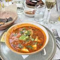 Pozole  at Gracias Madre - WeHo in West Hollywood