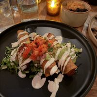 Sweet potato flautas  at Gracias Madre - WeHo in West Hollywood