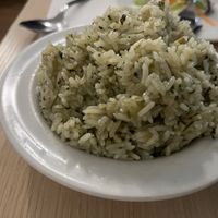 Garlic rice  at Rama Thai in East London