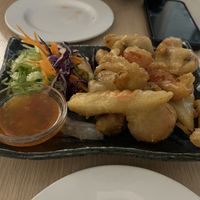 Vegetable tempura  at Rama Thai in East London